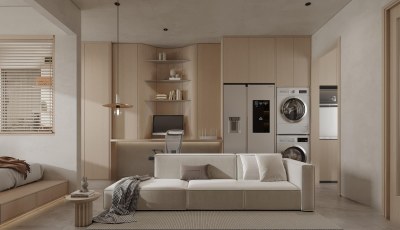 北欧单身公寓3D模型下载